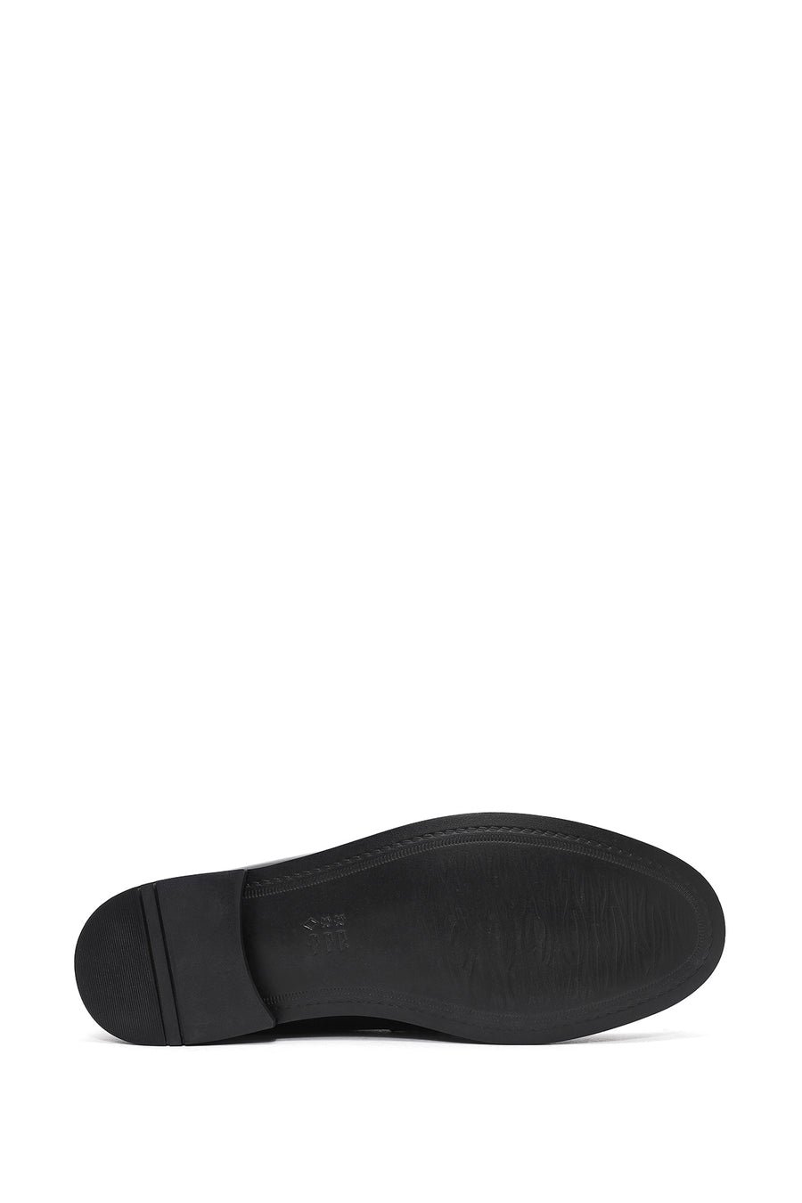 Men's Black Leather Classic Loafer