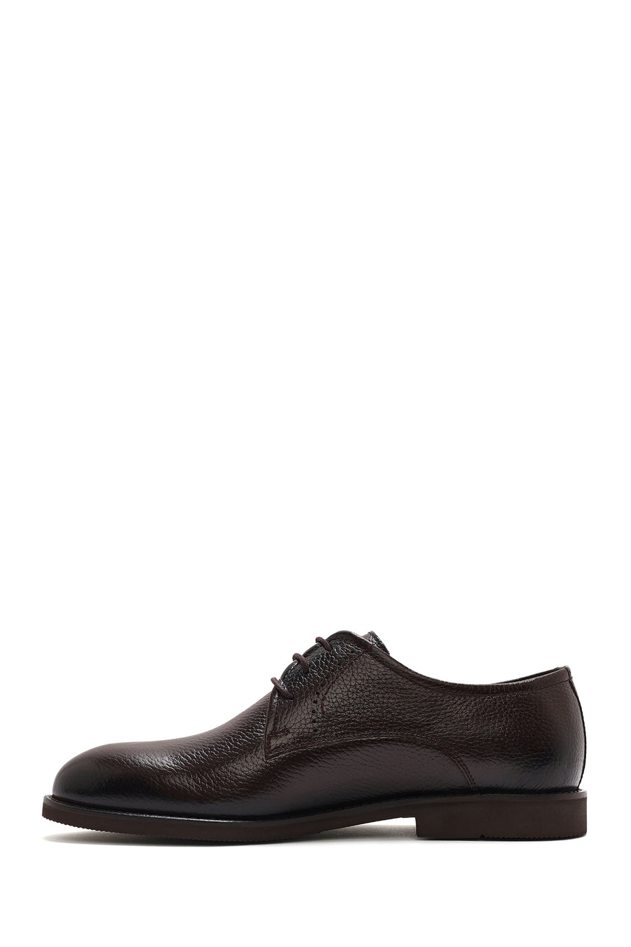 Men's Brown Lace-up Leather Casual Shoes