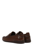 Men's Brown Leather Casual Loafer | Derimod