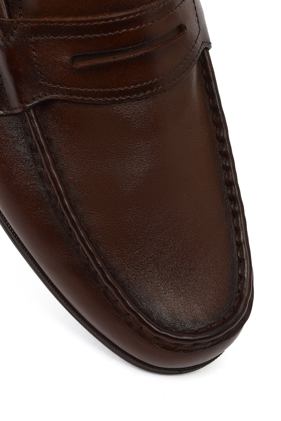 Men's Brown Leather Casual Loafer