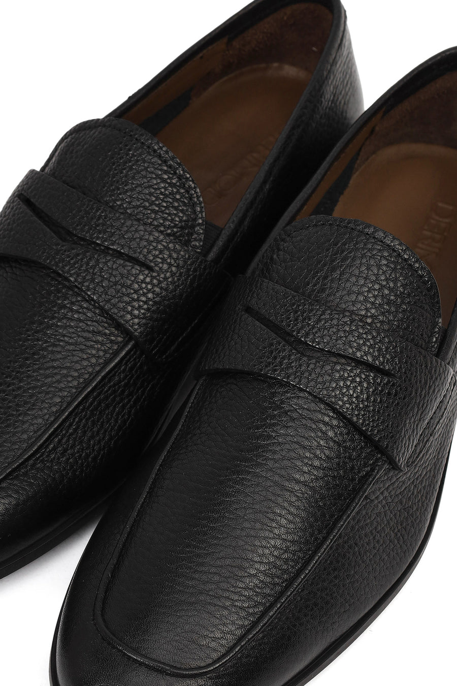 Men's Black Leather Classic Loafer