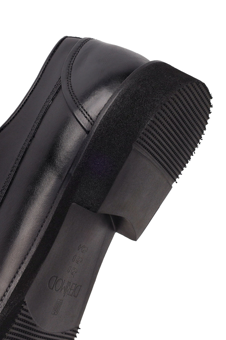 Men's Black Lace-up Leather Casual Shoes