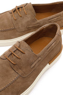 Men's Beige Lace-up Suede Leather Casual Shoes | Derimod
