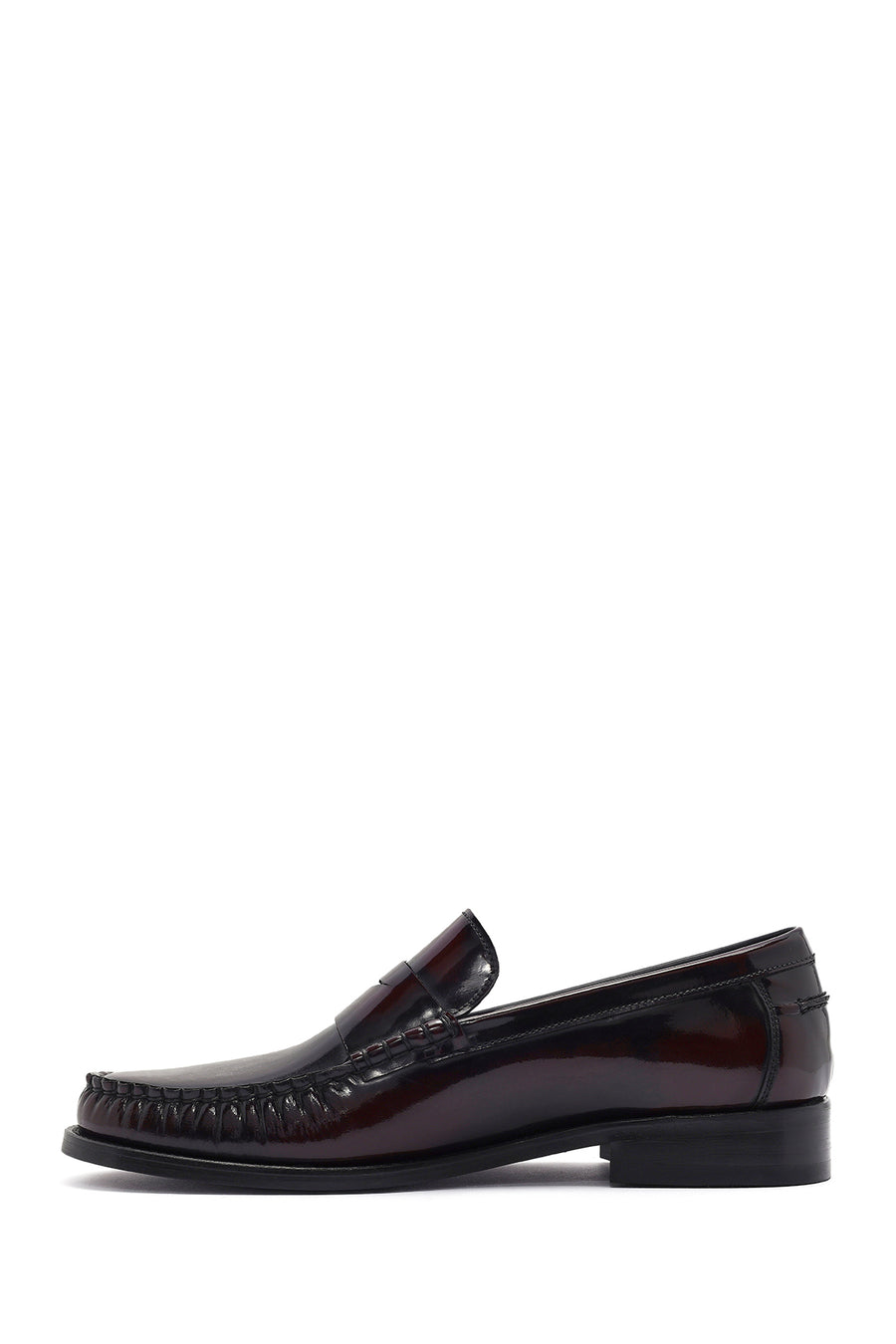 Men's Burgundy Leather Classic Loafer