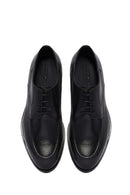 Men's Black Laced Leather Classic Shoes | Derimod