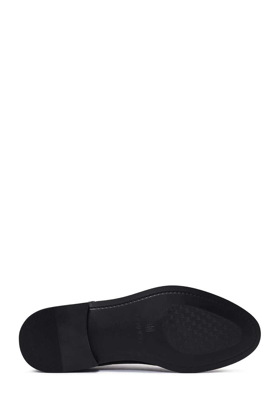 Men's Black Laced Leather Classic Shoes