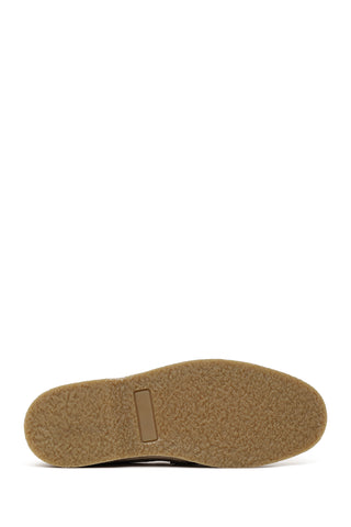 Erkek Bej Süet Deri Loafer