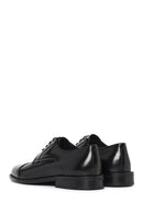 Men's Black Laced Leather Classic Shoes | Derimod