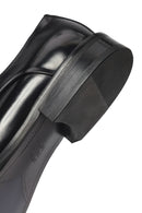Men's Black Laced Leather Classic Shoes | Derimod