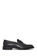 Erkek Siyah Deri Klasik Loafer | Derimod