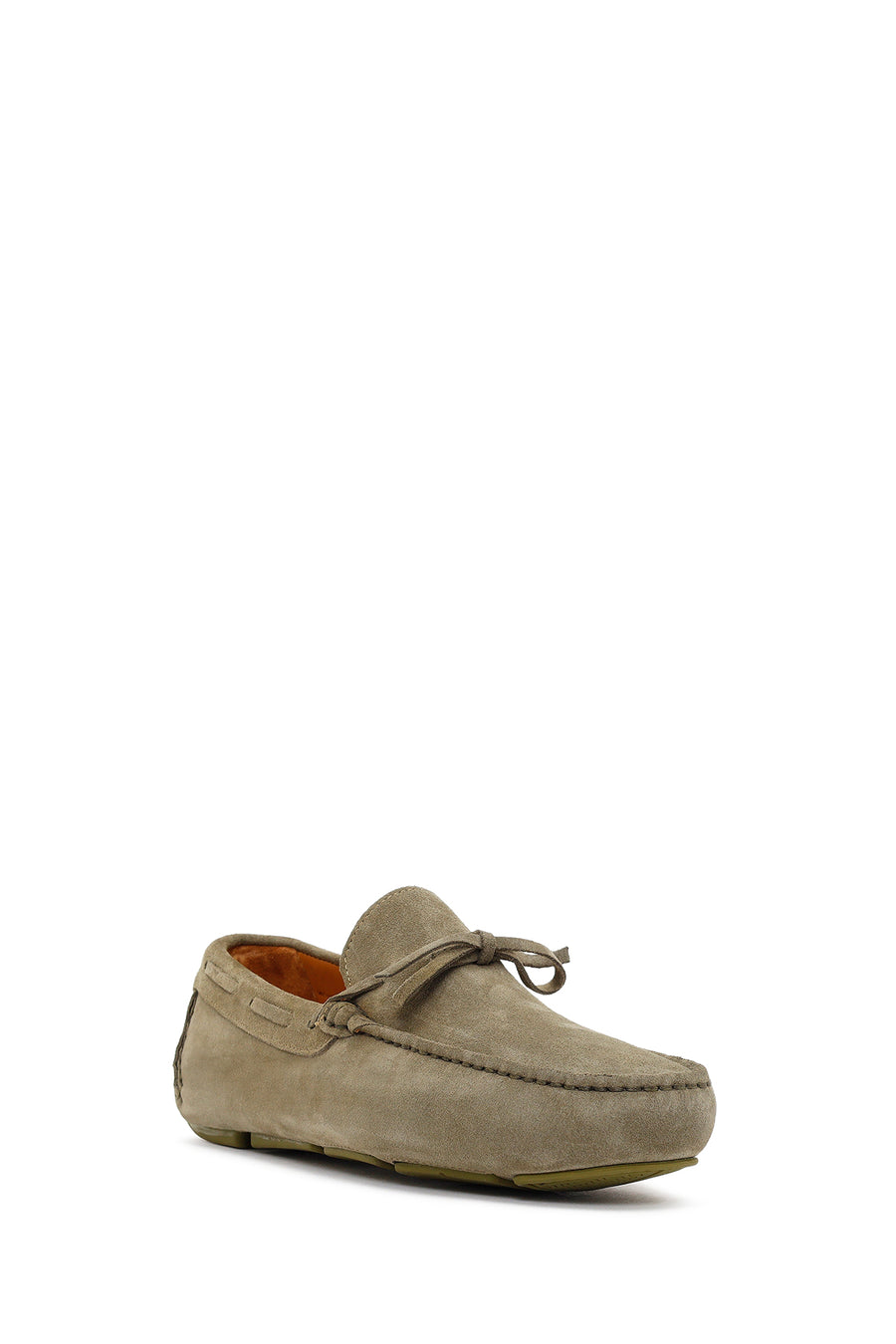 Erkek Yeşil Süet Deri Loafer