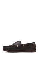 Men's Brown Lace-up Leather Casual Shoes | Derimod