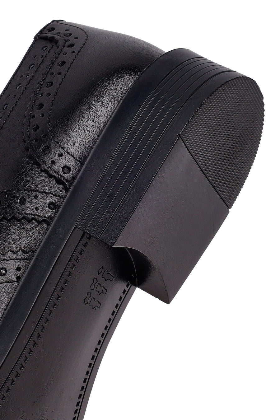 Male Black Lace-up Leather Classic Shoes