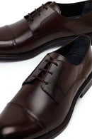 Male Brown Lace-Up Leather Classic Shoes | Derimod