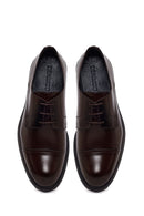 Male Brown Lace-Up Leather Classic Shoes | Derimod