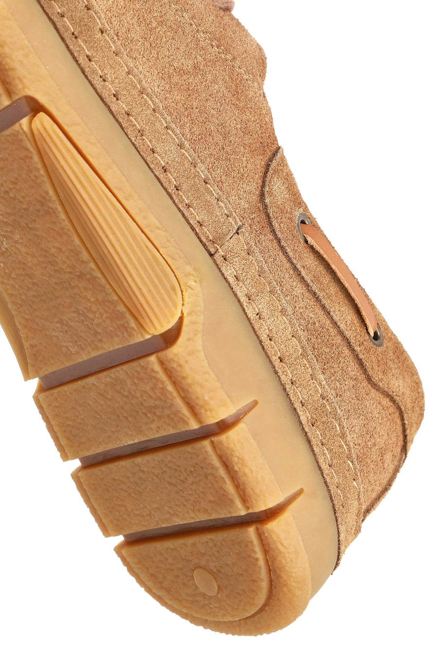 Men's Brown Lace-Up Suede Leather Casual Shoes