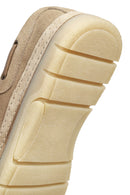 Men's Beige Lace-up Suede Leather Casual Shoes | Derimod