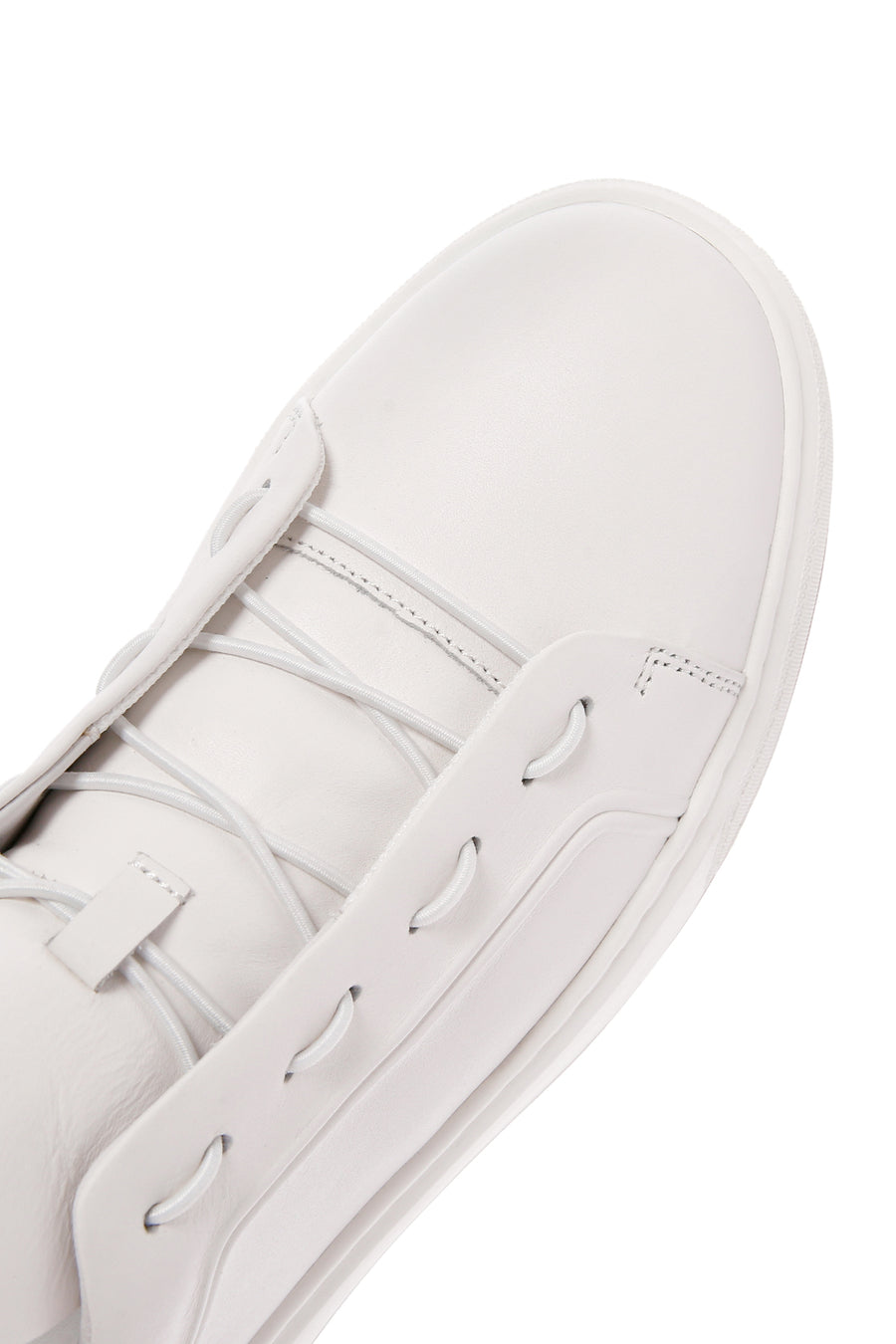 Erkek Beyaz Deri Sneaker