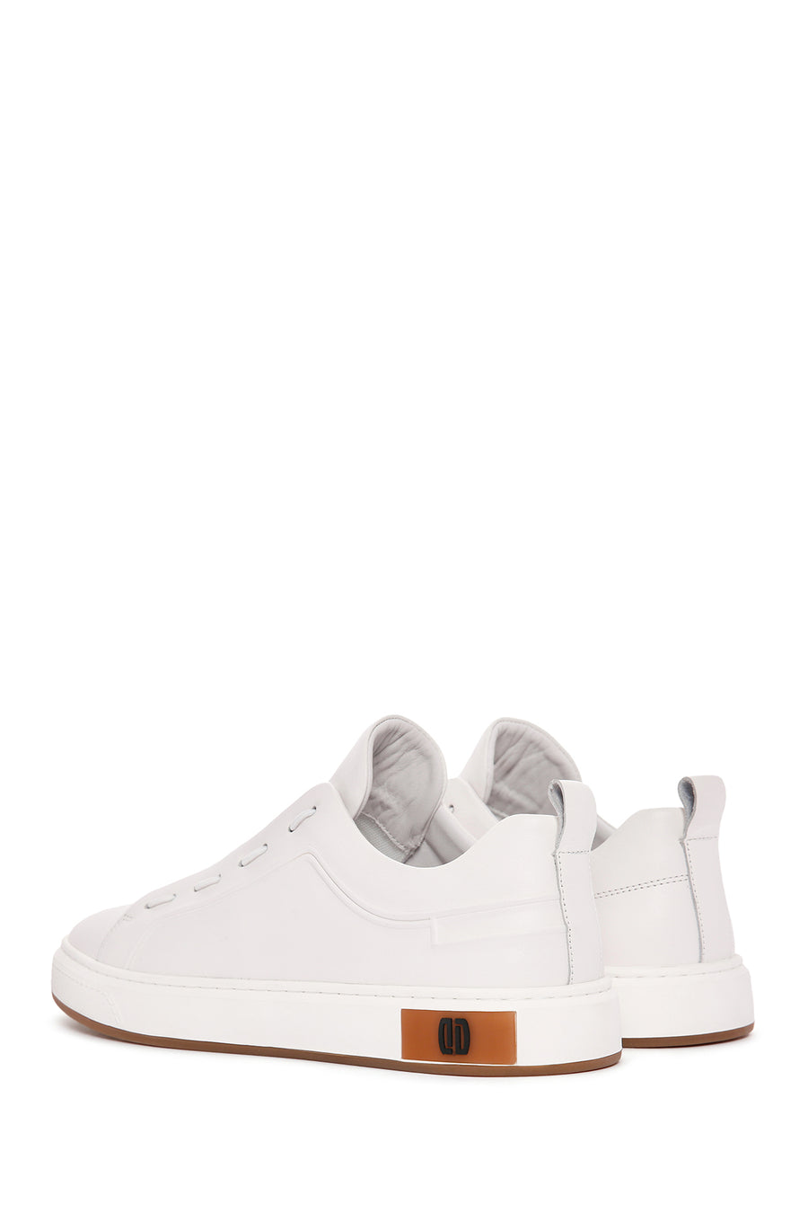 Erkek Beyaz Deri Sneaker