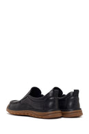 Derimod Fly Male Black Leather Casual Loafer | Derimod