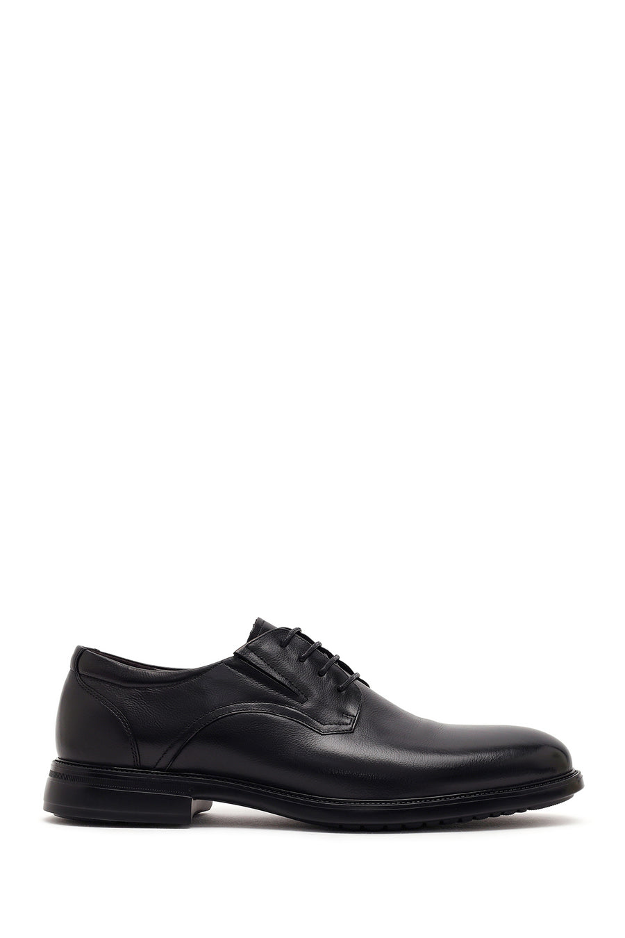 Men's Black Lace-up Classic Leather Shoes 26SFD694718 | Derimod