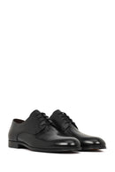 Derimod Black Male Black Lace-Up Classic Leather Shoes | Derimod