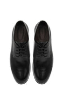 Derimod Black Male Black Lace-Up Classic Leather Shoes | Derimod