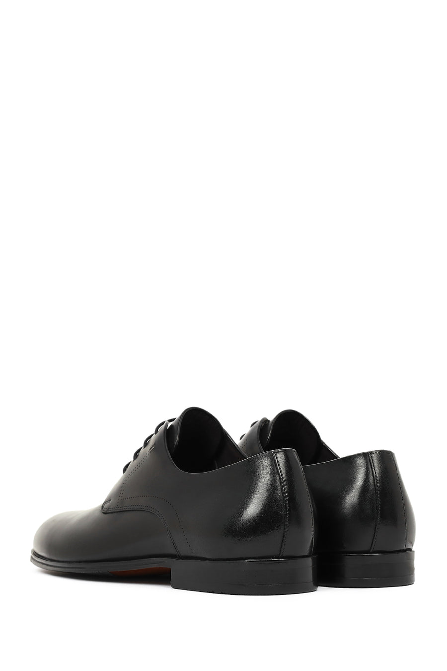 Derimod Black Male Black Lace-Up Classic Leather Shoes