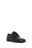 Derimod Black Male Black Lace-Up Classic Leather Shoes | Derimod