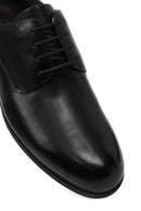 Derimod Black Male Black Lace-Up Classic Leather Shoes | Derimod