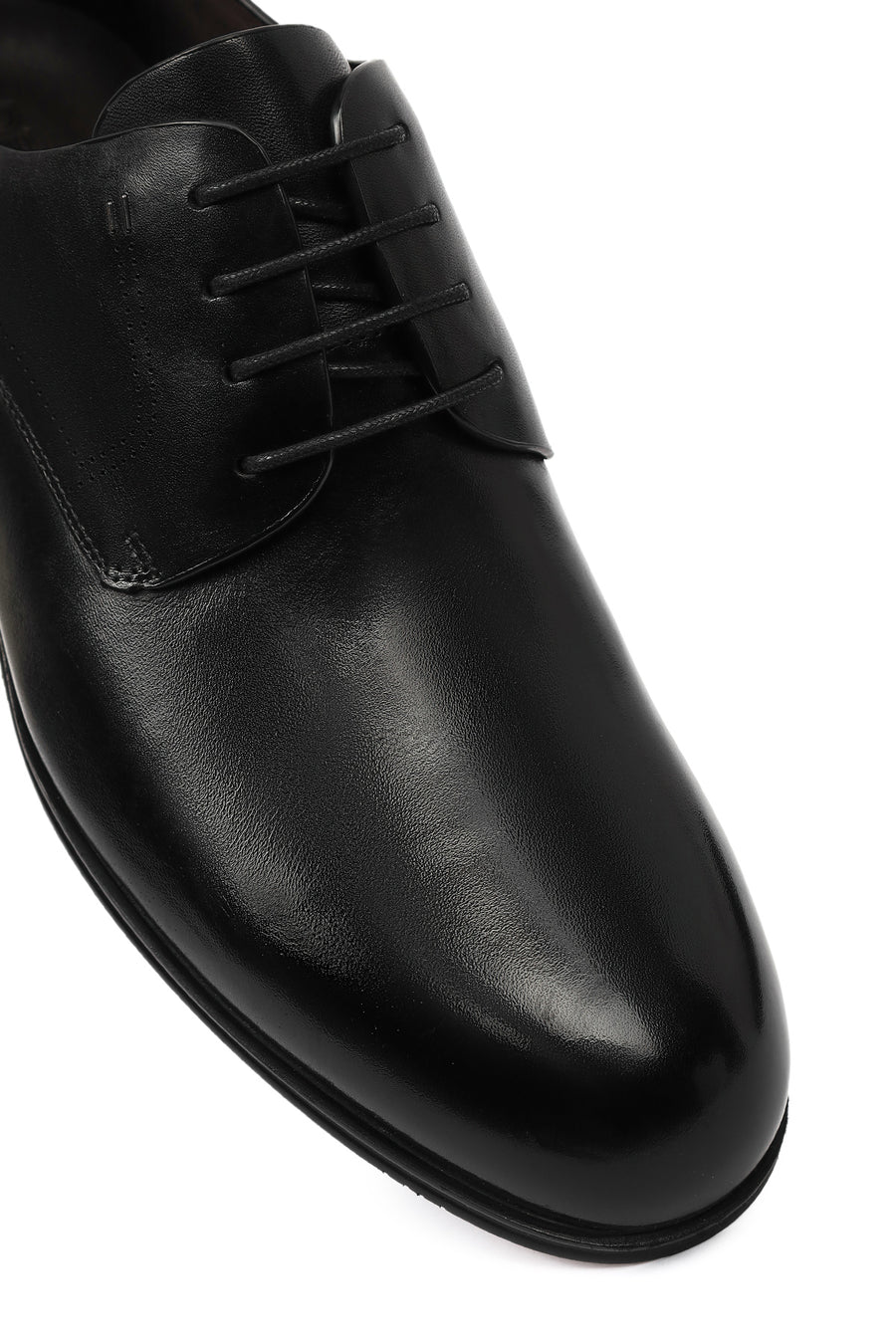 Derimod Black Male Black Lace-Up Classic Leather Shoes