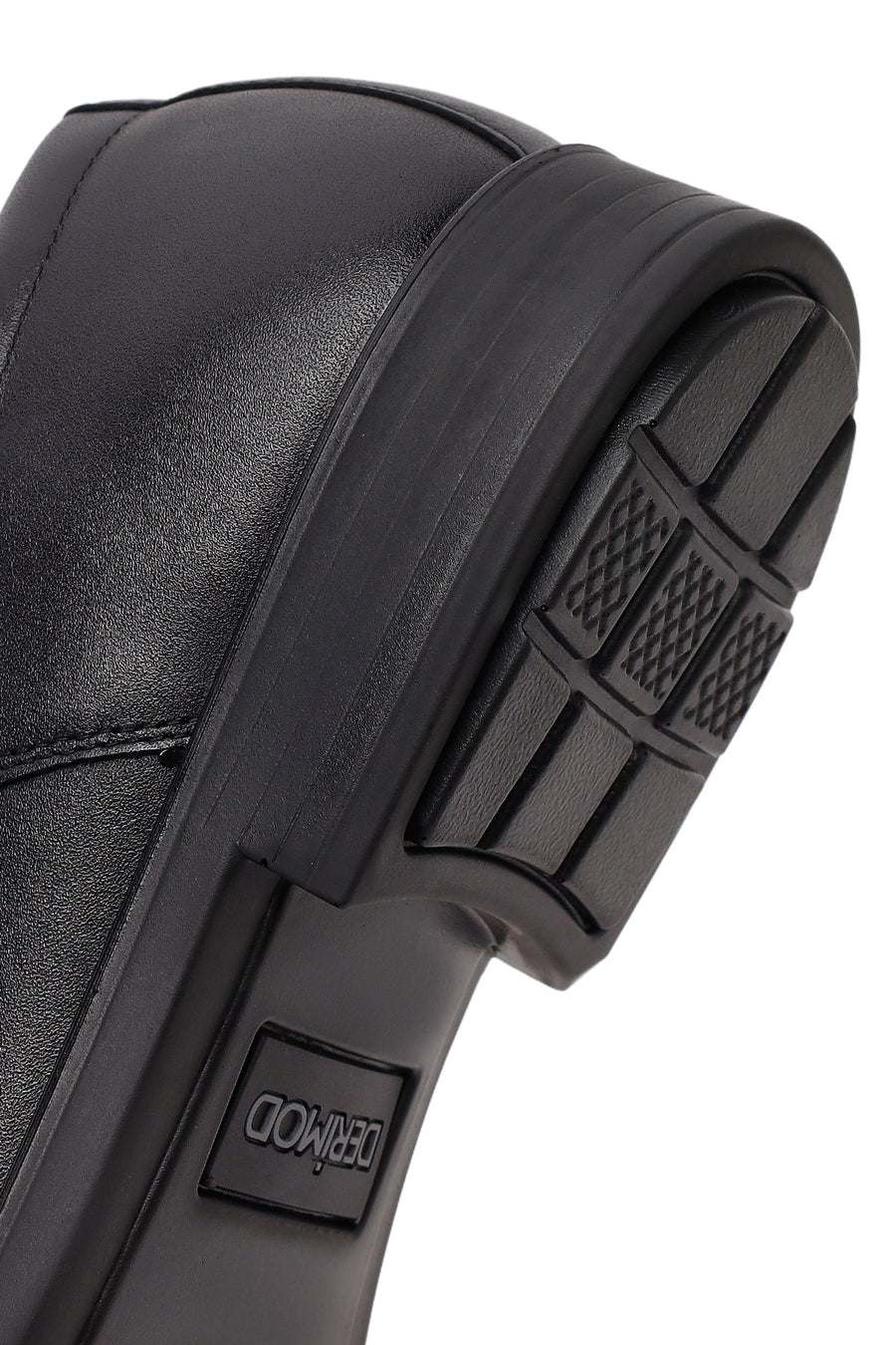 Men's Black Laced Leather Classic Shoes