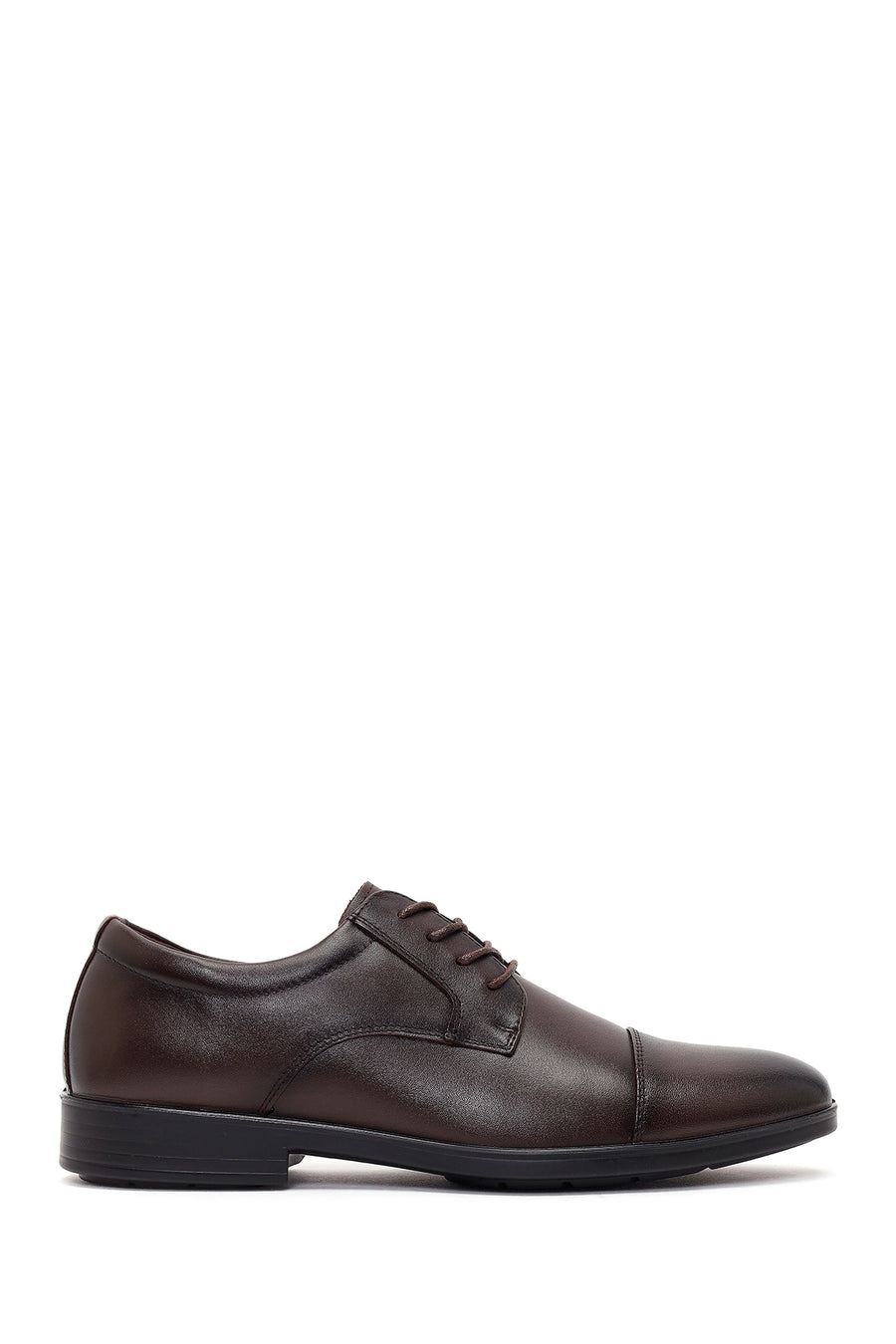 Men's Brown Laced Leather Classic Shoes 26SFD695518 | Derimod