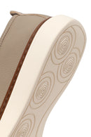 Men's Beige Leather Casual Shoes | Derimod
