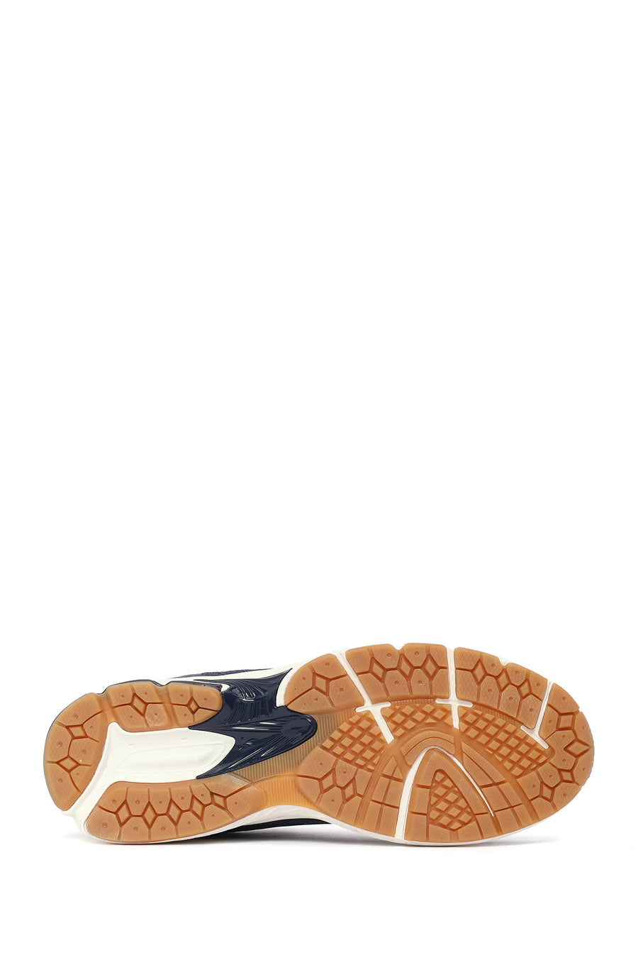 Erkek Lacivert Kalın Tabanlı Bağcıklı Sneaker