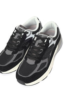 Men's Black Thick Sole Lace Up Leather Sneaker | Derimod