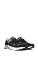 Men's Black Thick Sole Lace Up Leather Sneaker | Derimod