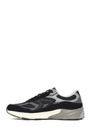 Men's Black Thick Sole Lace Up Leather Sneaker | Derimod