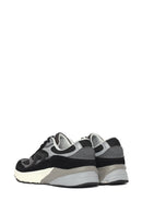 Men's Black Thick Sole Lace Up Leather Sneaker | Derimod