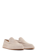 Erkek Gri Süet Deri Casual Loafer | Derimod