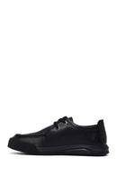 Male Black Lace-Up Leather Casual Shoes | Derimod