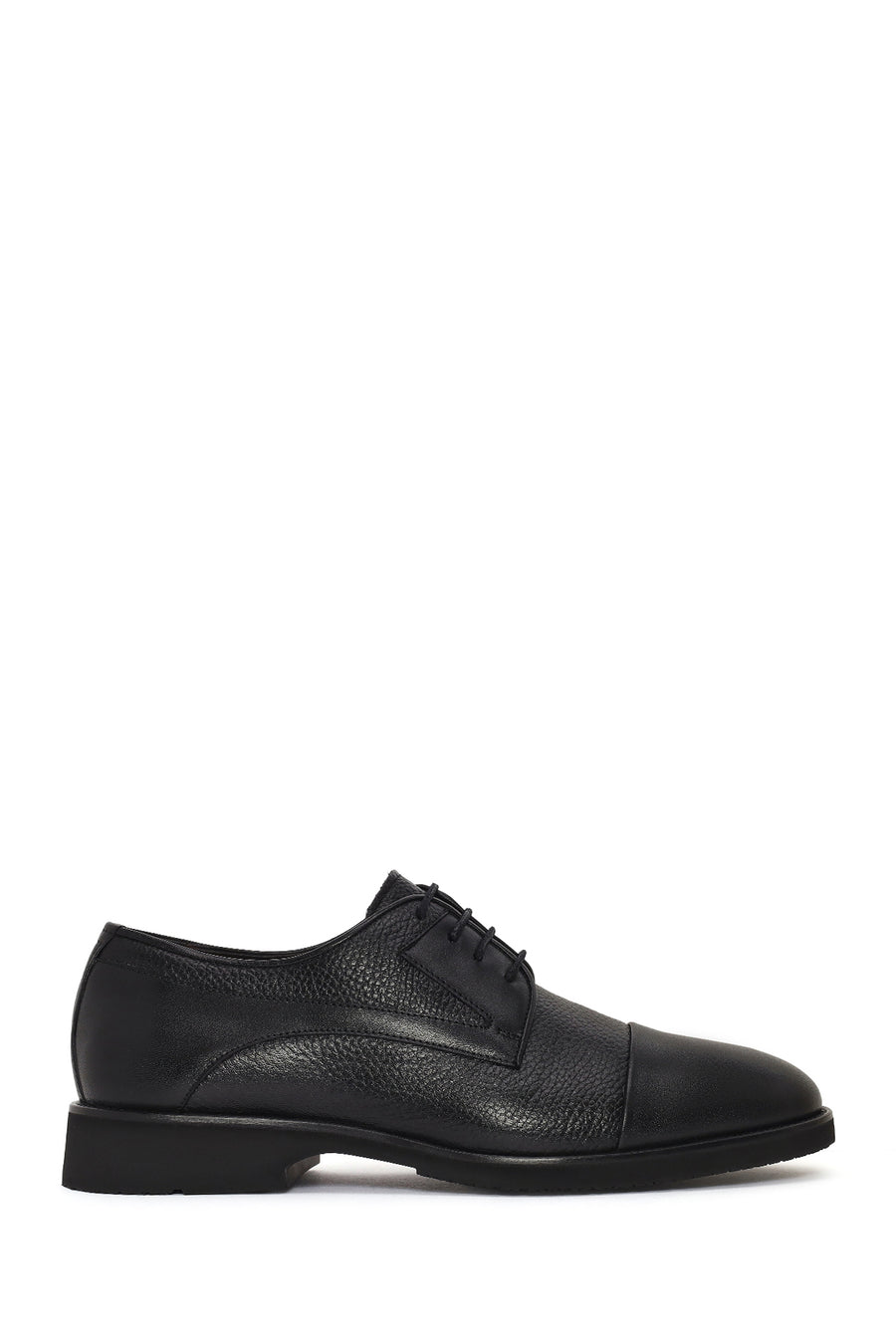 Men's Black Lace-up Leather Casual Shoes 26SFD704114 | Derimod