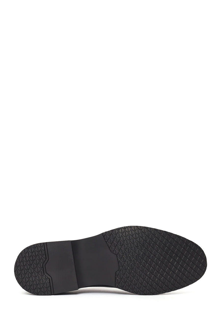 Men's Black Lace-up Leather Casual Shoes