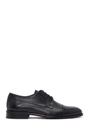 Men's Black Laced Leather Classic Shoes | Derimod