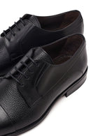 Men's Black Laced Leather Classic Shoes | Derimod