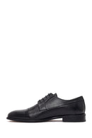 Men's Black Laced Leather Classic Shoes | Derimod