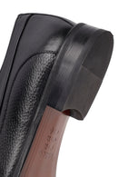 Men's Black Laced Leather Classic Shoes | Derimod