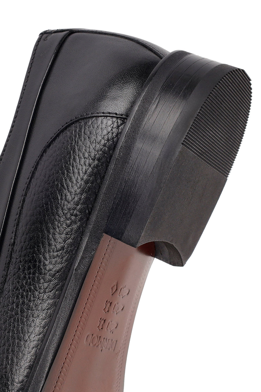 Men's Black Laced Leather Classic Shoes