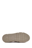 Erkek Bej Nubuk Deri Casual Loafer | Derimod