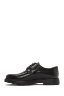 Male Black Lace-up Leather Casual Shoes | Derimod